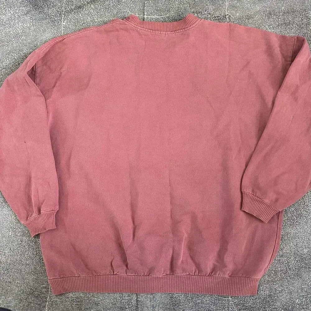 Mens Vintage 90s Paramount Pictures Pastel Pink Promo Crewneck Sweatshirt Sz 2XL - Picture 4 of 4